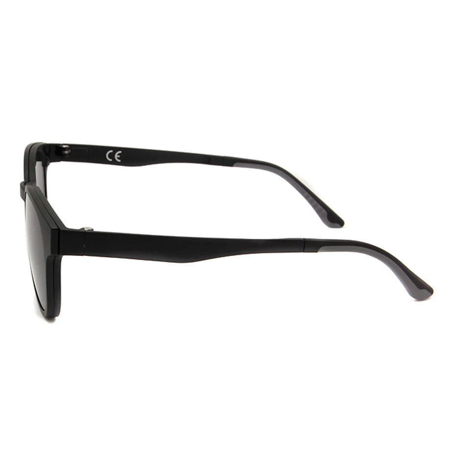 ESNBIE Ultem Polarized Clip On Sunglasses Magnetic Frame Glasses Women Retro Round Eyeglass Spectacle Men oculos feminino BAZAARHUBO