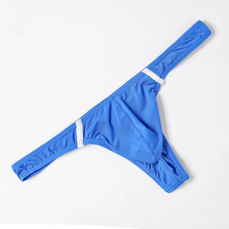 Low Rise Mens Thongs and G Strings Sexy Men Underwear Penis Pouch Panties Underpants Man Bikini Briefs Jockstrap Men Cueca B617