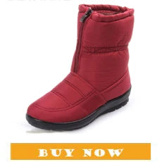 BEYARNE Small Size 32 -43 Block Heel Platform Shoes Fall Winter  OL Elegant High Heels Ankle Boots Women Warm Plush Boot