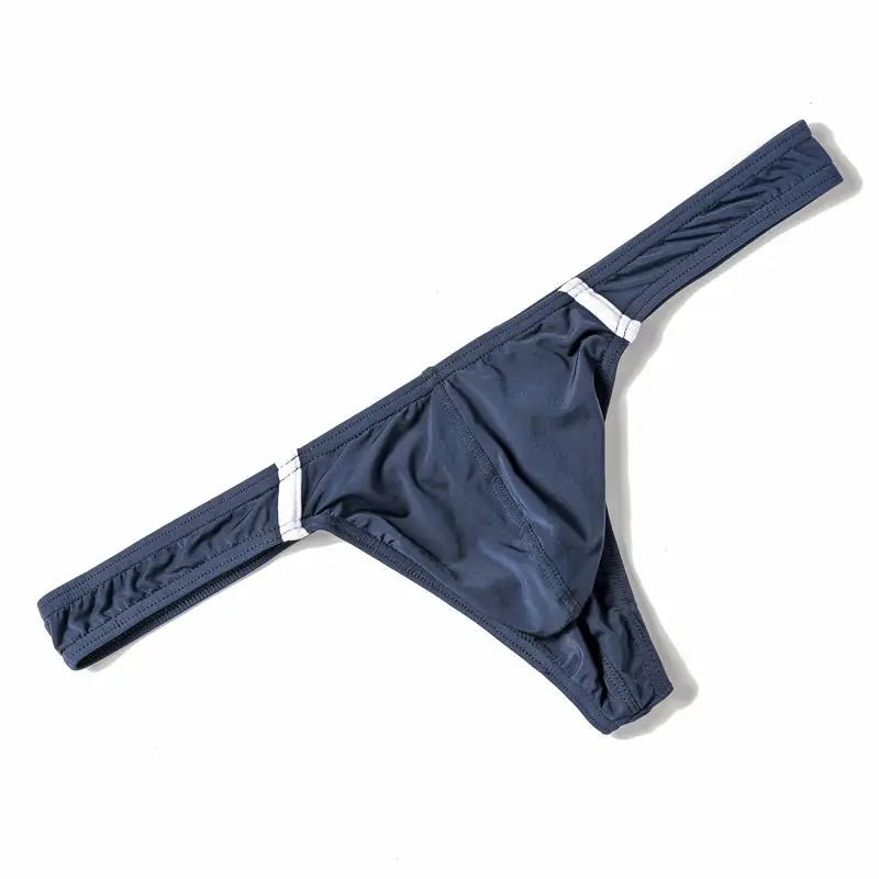 Low Rise Mens Thongs and G Strings Sexy Men Underwear Penis Pouch Panties Underpants Man Bikini Briefs Jockstrap Men Cueca B617