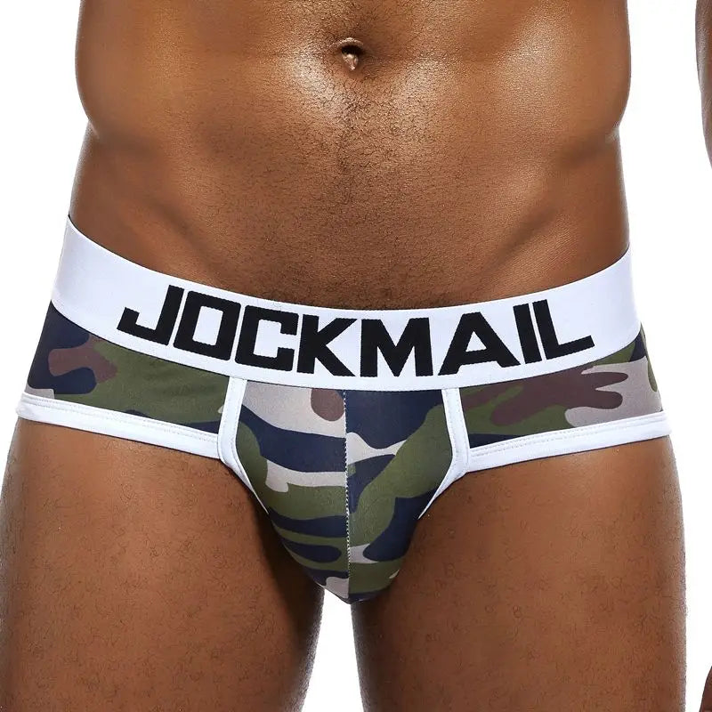 Animal Cartoon Print Men Underwear Nylon Ice Silk Sexy Men Briefs Breathable Slip Cueca Gay Male Panties Underpants Briefs