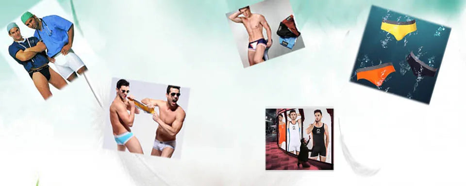 Men's Thong Underwear Contour Pouch Tangas Elastic Male Bikini Briefs Lingerie Comfortable Sissy Panties Silky Underwear Beach