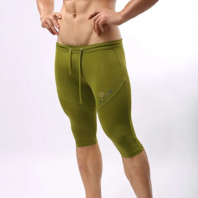 Sexy Men Beach Swimwear Swim Shorts BRAVE PERSON Brand Quality Man Swimsuit Bermudas Long Trunks Swimming Board Surf Bath Shorts