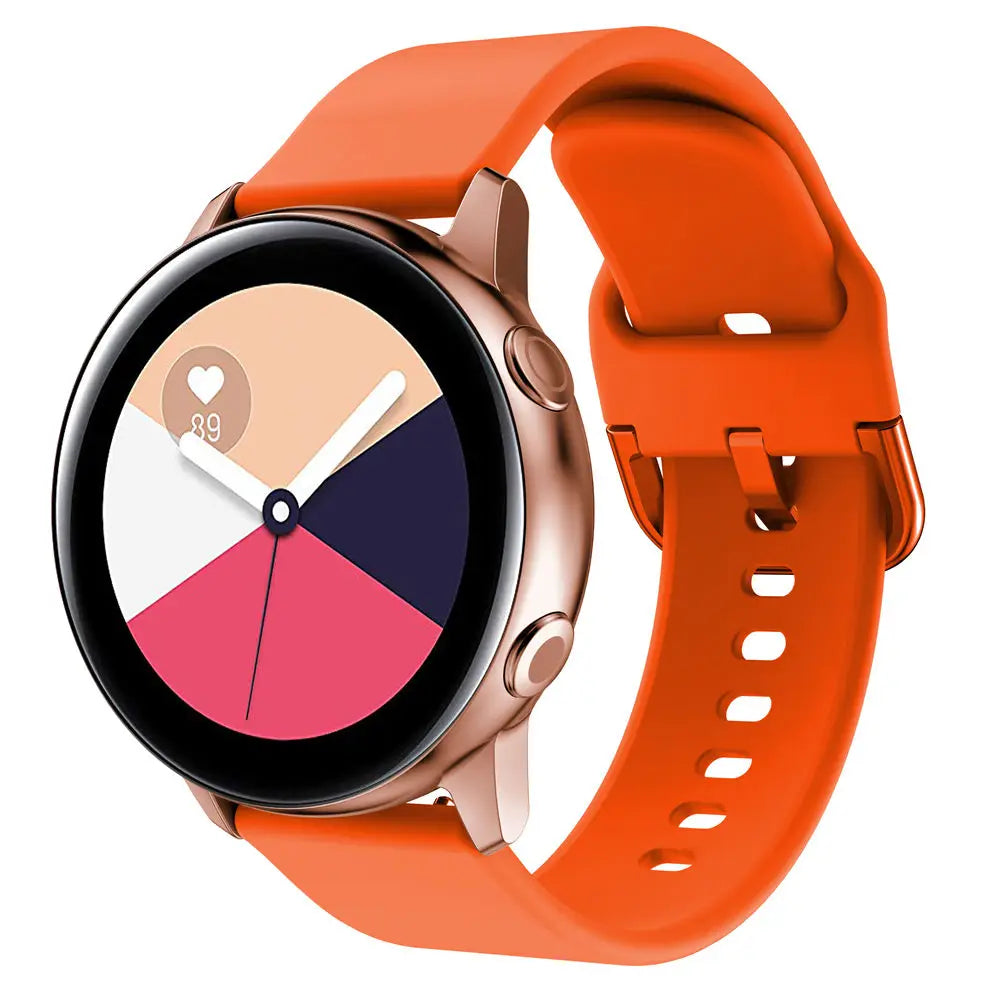 20mm Watch Strap For Garmin vivoactive 5/vivoactive 3 music/Forerunner 165/165 Music 645 245 245M Sport silicon Smart Wristband