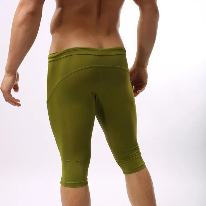 Sexy Men Beach Swimwear Swim Shorts BRAVE PERSON Brand Quality Man Swimsuit Bermudas Long Trunks Swimming Board Surf Bath Shorts