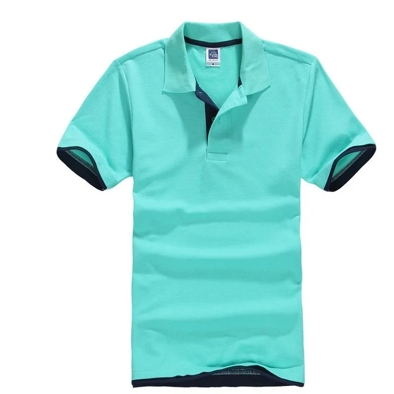 Men's Polo Shirts Summer Thin Cotton Short Sleeve Shirt Camisas Brand Casual Sports Polo Shirt Men Tops Clothing Dropshipping