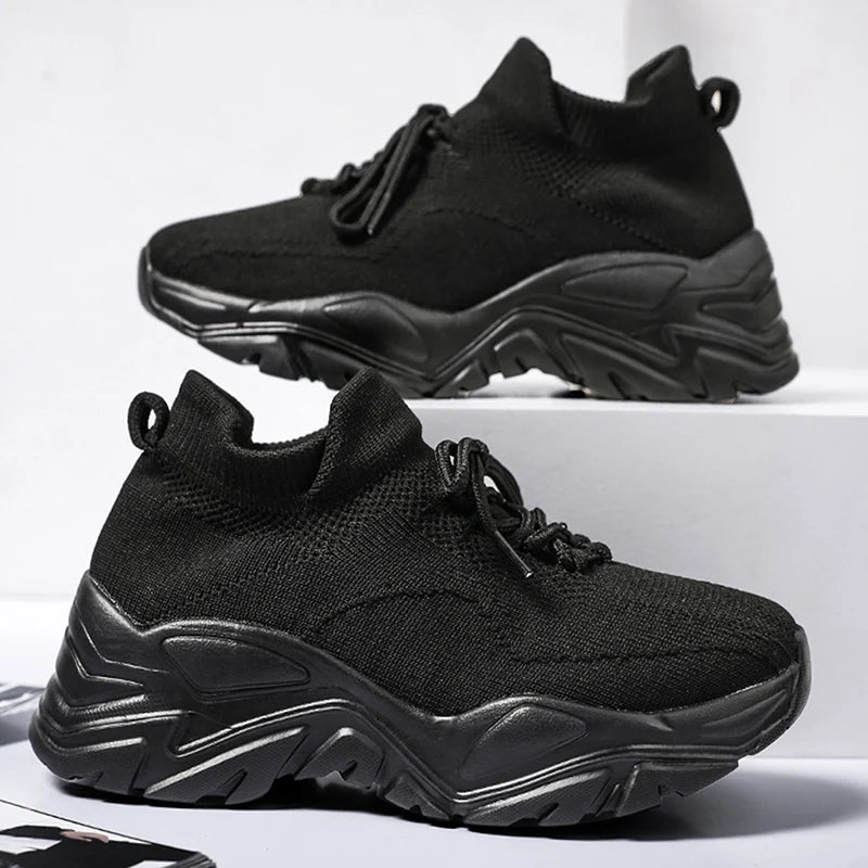 Latest Size 35-45 Men's Women's Sneakers Casual Shoes Mesh Breathable Outdoor Running Shoes Lightweight Chunky Sneaker