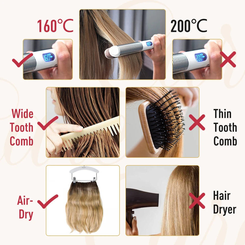 Moresoo Tape in Human Hair Extensions 26Inch 28 Inch Glue on Natural PU Remy Blonde Hair Black Pieces for Women Straight Hair