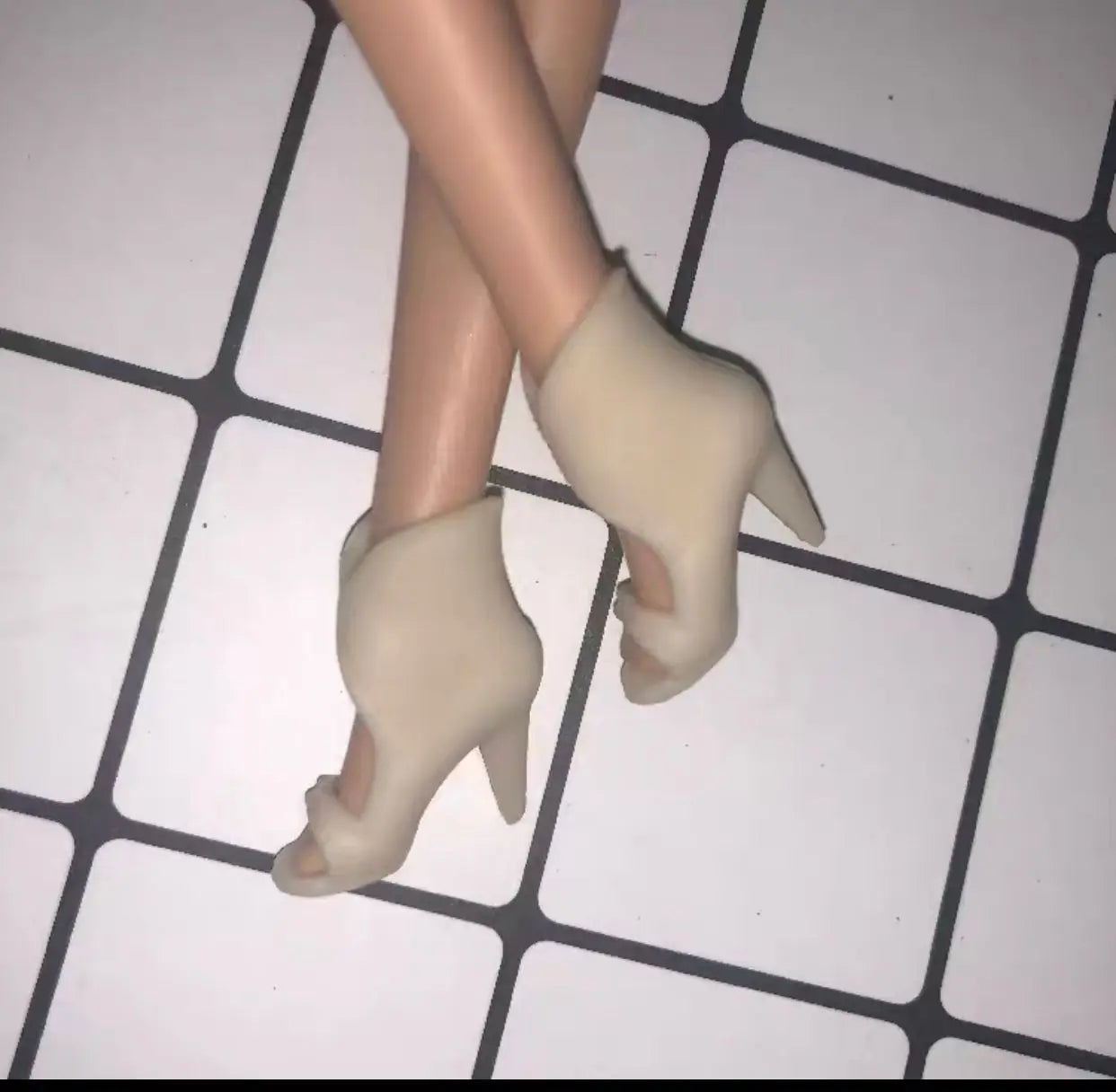 Miniature Doll Shoes | High Heels & Flat Shoe Accessories for 1/6 Scale BB Dolls