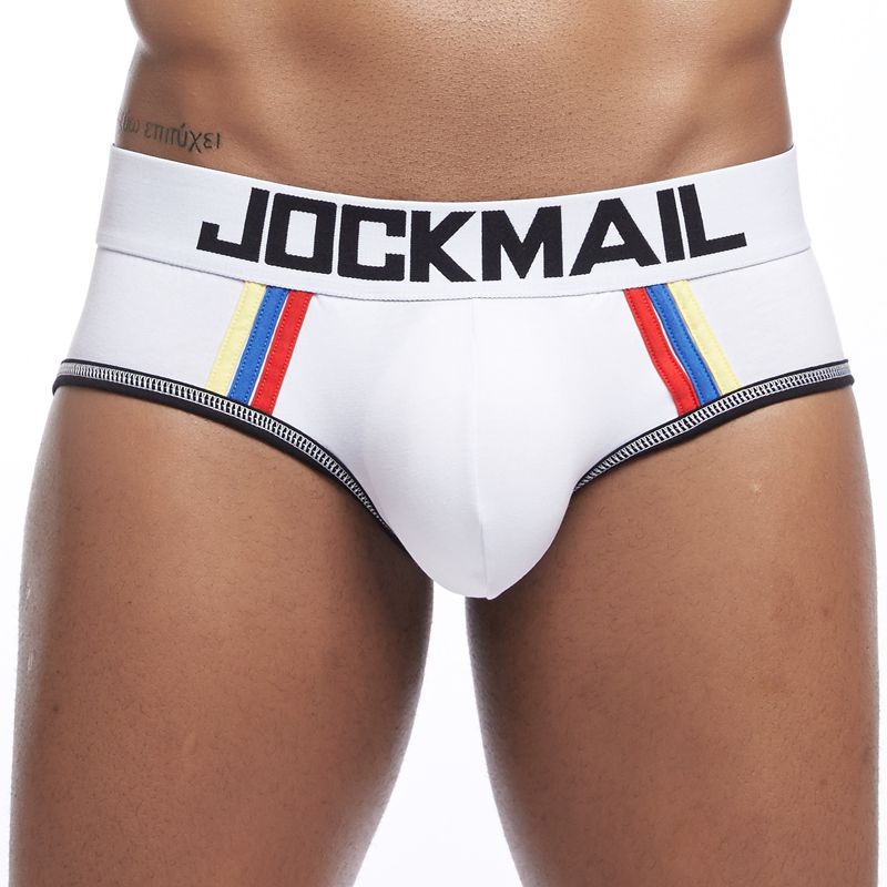 Sexy Men Underwear Briefs U Convex Big Penis Pouch Design Wonderjock Men Cotton Briefs for Man Bikini Adjustment Ring Cock