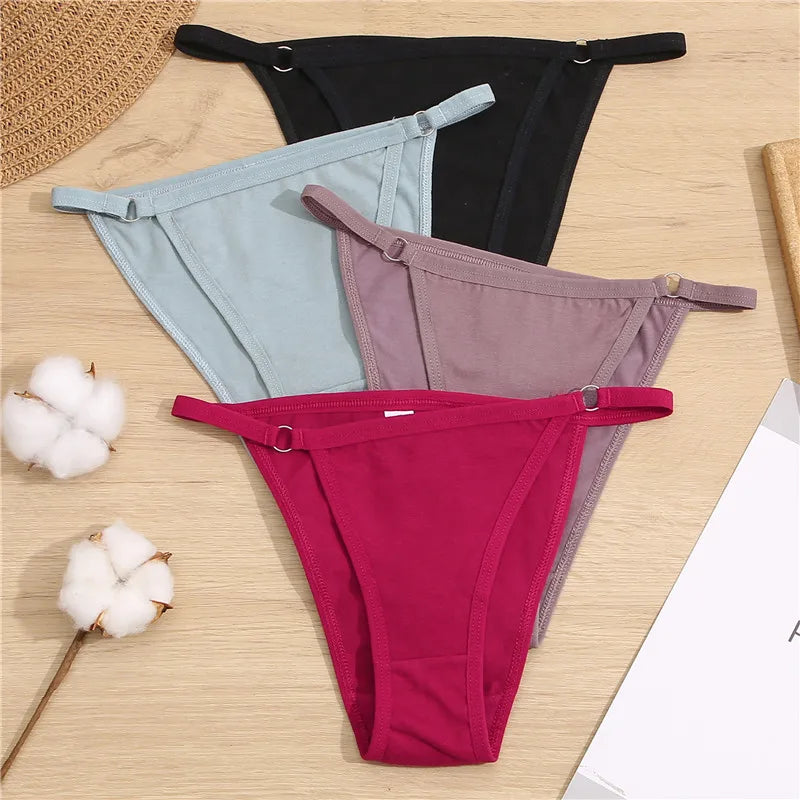 2021 Cotton Panties Women Underwear Comfortable  Female Underpants Low Waist Women's Cotton Briefs Panty Lingerie M-2XL