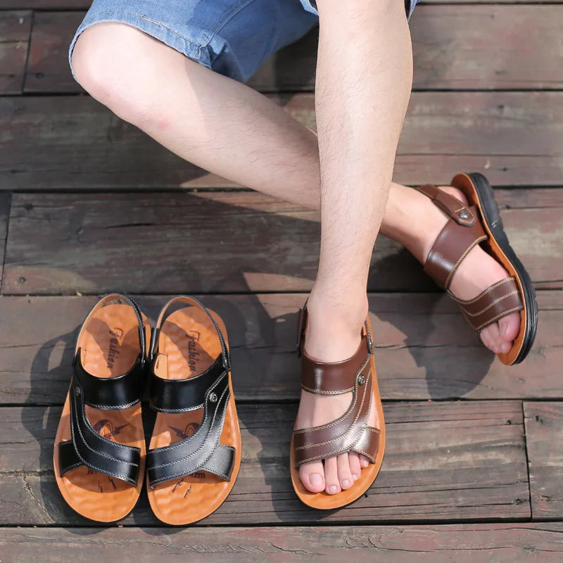 man 2020 Summer beach sandals  fashion new personality men's slidder  sandal  outdoor non-slippery beach slippers  man shoes
