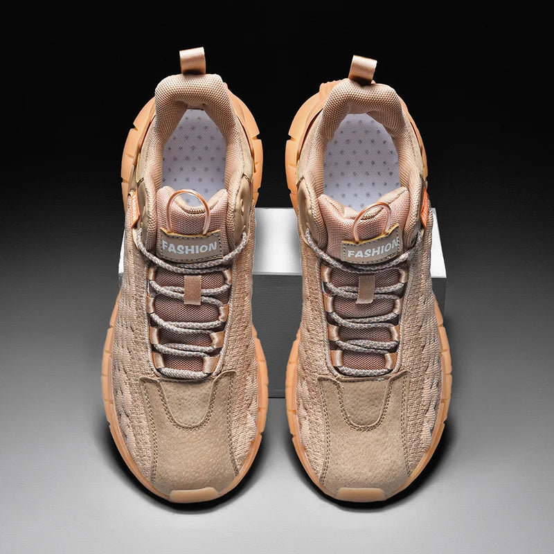 Custom Fashion Sneakers for Men Outdoor Fitness Walking Sports Shoe Men's Trendy Casual All-match Breathable Running Shoes