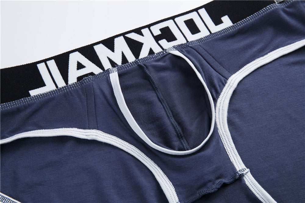 Sexy Men Underwear Briefs U Convex Big Penis Pouch Design Wonderjock Men Cotton Briefs for Man Bikini Adjustment Ring Cock