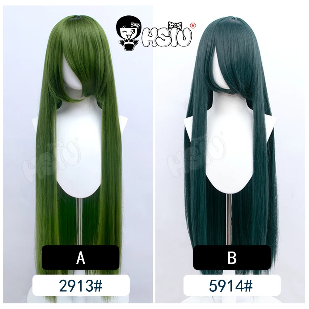 Anime New style Cosplay Long Wig「HSIU」Party Anime wigs 44 color 100cm Colourful  wig Fiber synthetic wig+Free wig cap