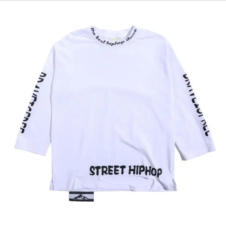 Kid Fashion Cool Hip Hop Clothing  Top Pullover Pocket Running Casual Pants for Girls Boys Jazz Dance Costume Clothes