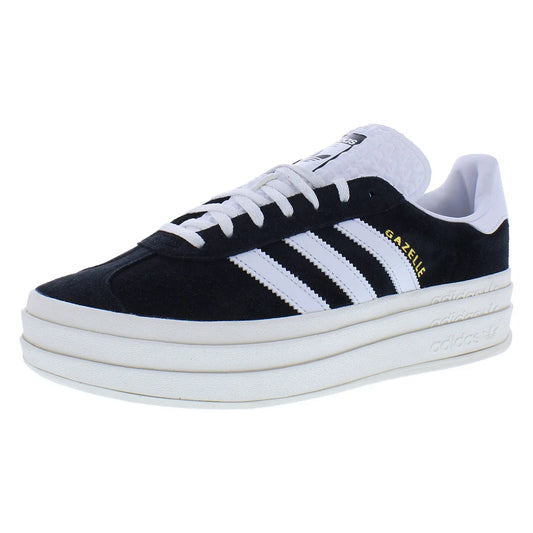 For Gazelle Bold Women's Running Shoes Core Black/Cloud White Color Vietnam Model MSS-HQ6912 | 100% Authentic