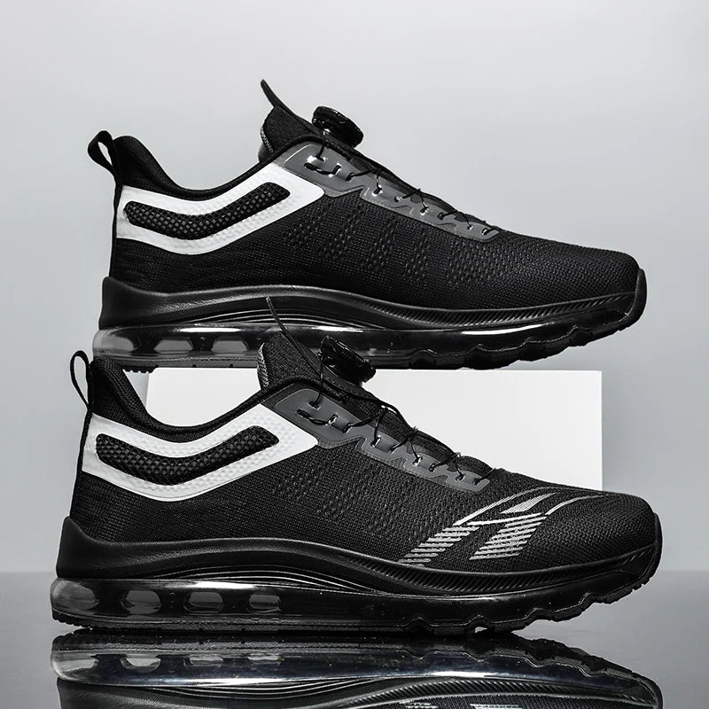 Brand Logo Custom Plus Size  EU 47 48 Man Sport Sneakers Full Sole Air Cushion Blank Mesh Casual Running Shoes for Men