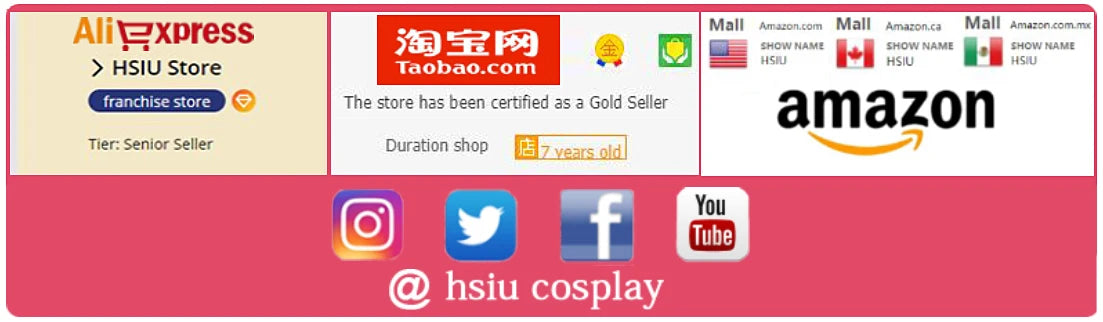 Anime New style Cosplay Long Wig「HSIU」Party Anime wigs 44 color 100cm Colourful  wig Fiber synthetic wig+Free wig cap