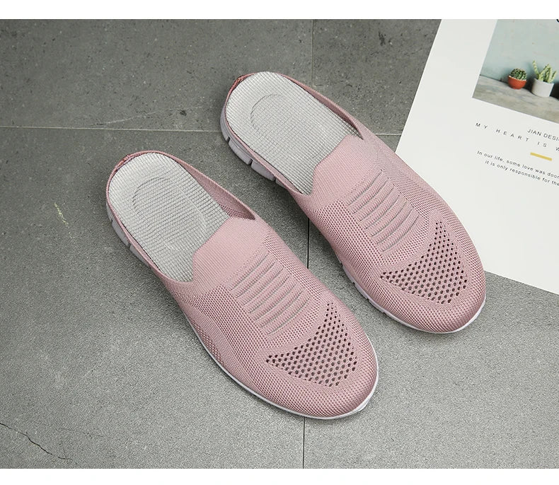 Women Vulcanized Shoes High Quality Shoes for Women 2025 Comfortable Casual Women Slippers Plus Size 42 Walking Flat