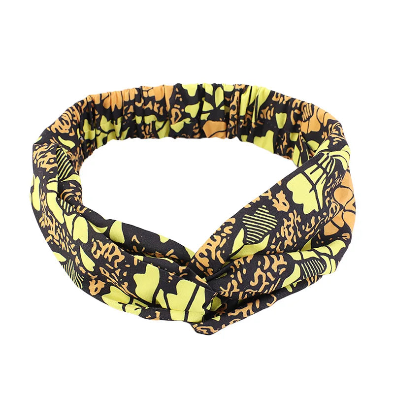 African Print Stretch Bandana Head Wrap Long Scarf Satin Floral Ankara Dashiki Women Party Turban Headwear Cap Hair Accessories