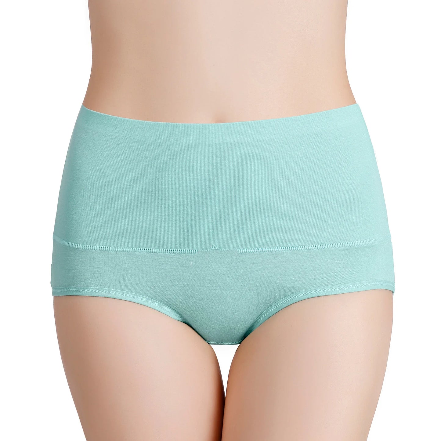 3Pcs Women's Panties Plus Size High Waist Underwear Female Sexy Lingerie Cotton Brief Gril Underpant Breathable Intimates Ladies