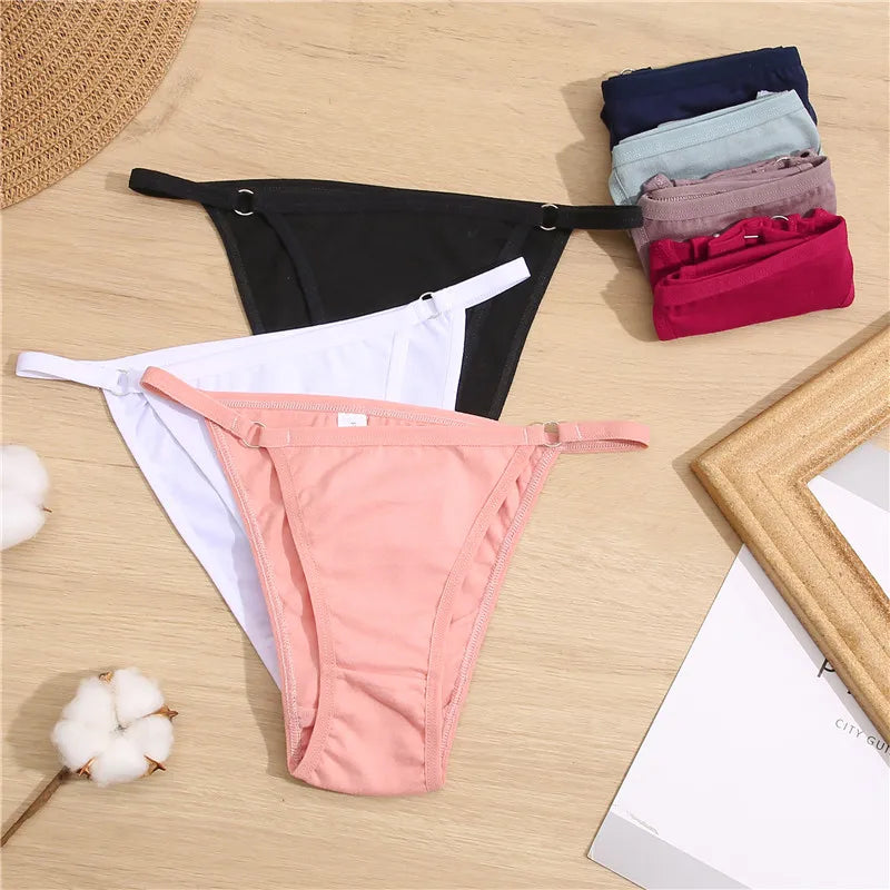 2021 Cotton Panties Women Underwear Comfortable  Female Underpants Low Waist Women's Cotton Briefs Panty Lingerie M-2XL