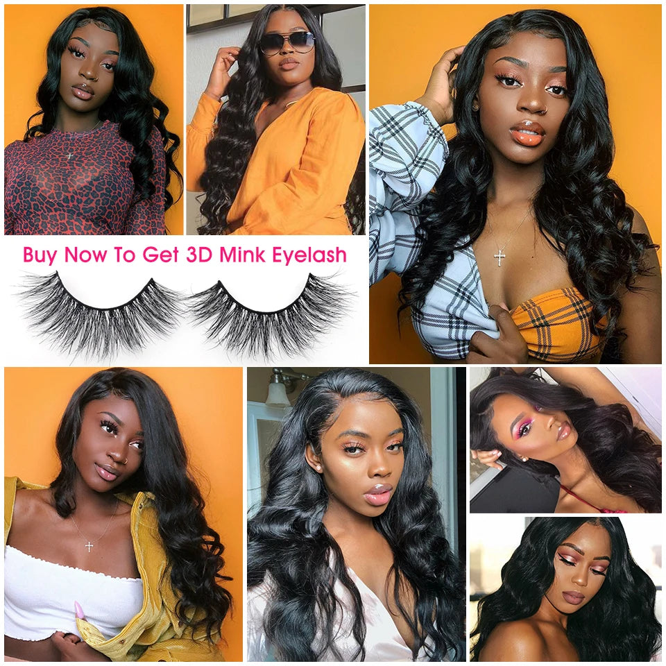 Body Wave Human Hair Bundles Peruvian Human Hair Weave Bundles 1/3/4 PCS Bundles Deal Ali Annabelle Hair Extensions 30 Inch