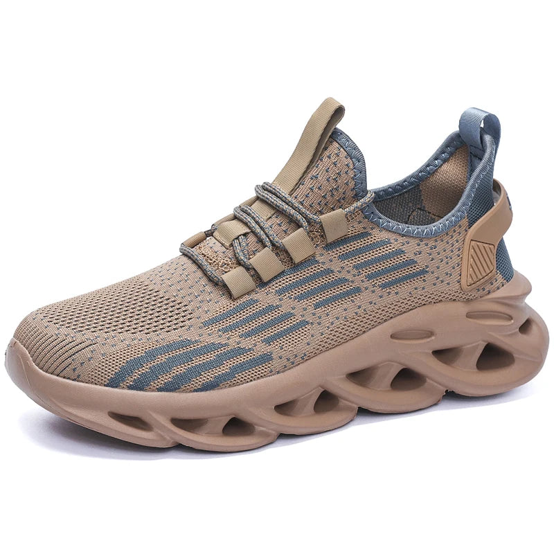 Brand Logo Custom Men Fashion Super Lightweight Sports Sneakers Plus Big Size EU 48 49 50 US 14 15 16 Blank Mesh Running Shoes