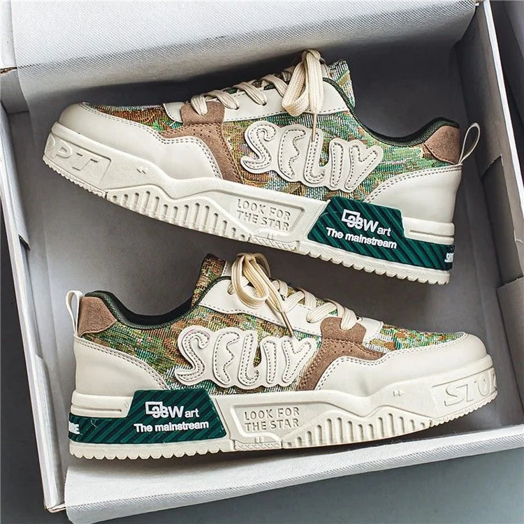 Y Men's Breathable Hot-selling Thick Sole Casual Platform Non-slip Sports Trendy Walking Style Running Shoes Sneakers for Men