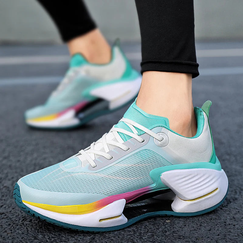Wear-resistant Shock-absorbing Carbon Plate Running Shoes Men Sneaker Breathable Jogging Walking Style Shoes