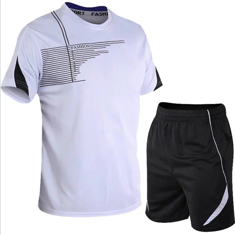 High quality tennis jerseys badminton shirt shorts set Men Table tennis sets ping pong clothes Badminton jogging sports suits