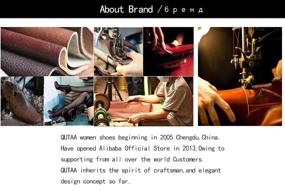 QUTAA 2025 Sexy Women High Heels Sandals Open Toe Pumps Shoes Slingbacks Party Genuine Leather Ankle Strap Shoes Office 34-40