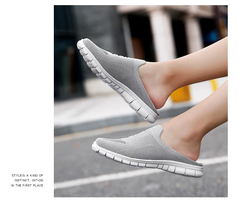 Women Vulcanized Shoes High Quality Shoes for Women 2025 Comfortable Casual Women Slippers Plus Size 42 Walking Flat