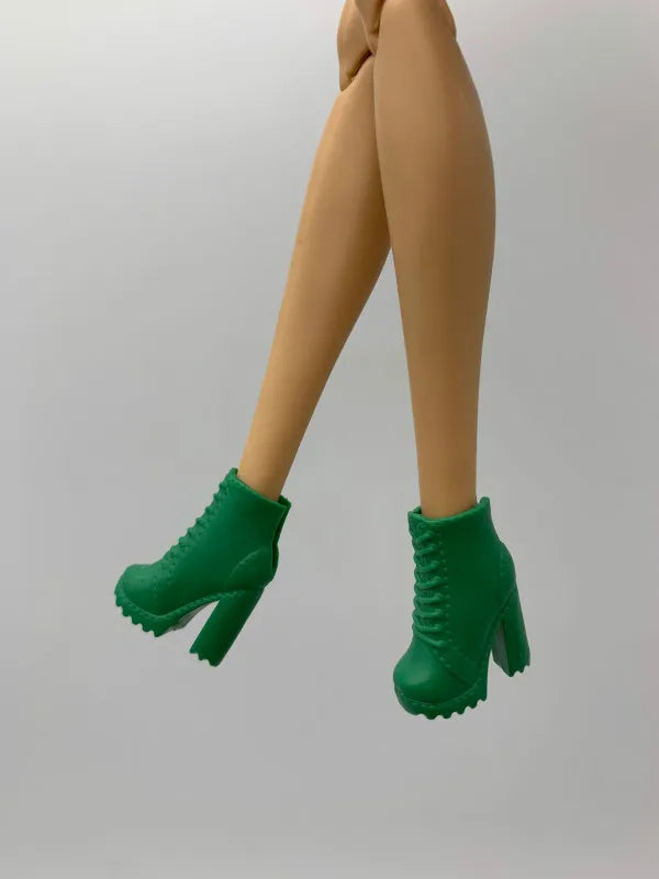 Miniature Doll Shoes | High Heels & Flat Shoe Accessories for 1/6 Scale BB Dolls