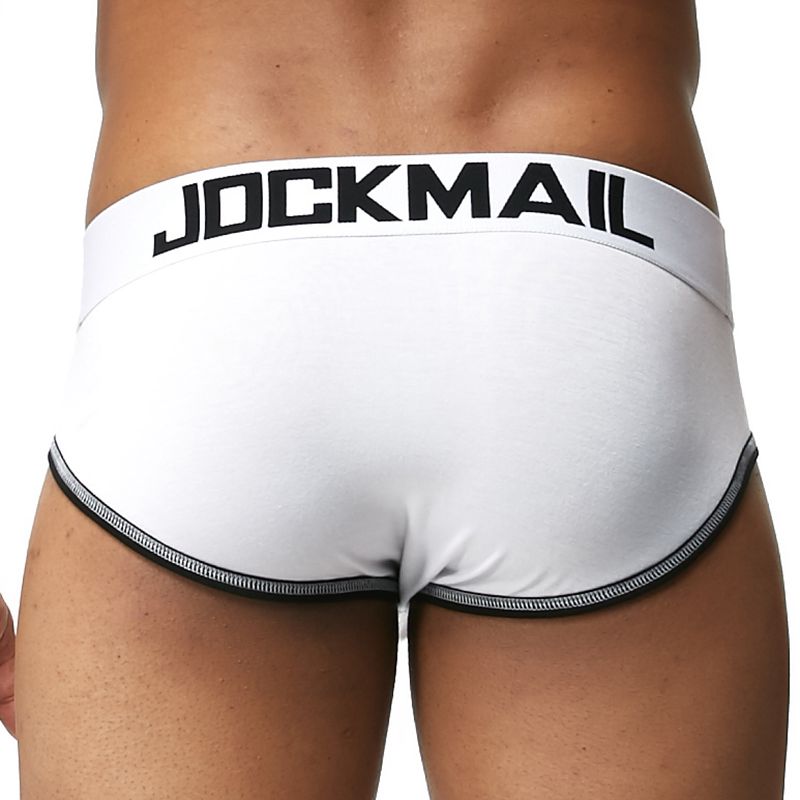 Sexy Men Underwear Briefs U Convex Big Penis Pouch Design Wonderjock Men Cotton Briefs for Man Bikini Adjustment Ring Cock
