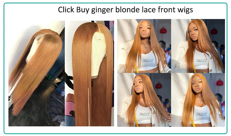 Transparent Lace Wig Straight Brown Lace Front Human Hair Wigs Chocolate Color Blonde Brazilian Human Hair Wigs For Women Remy