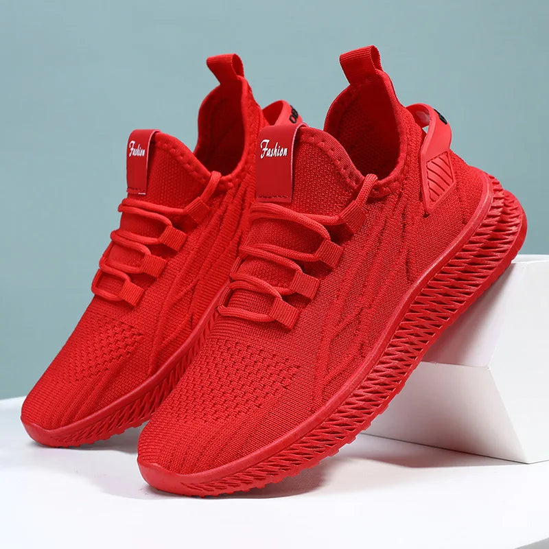 Mesh Running Shoes Women's Spring New Korean Version Sports Shoes Casual Student Running Shoes