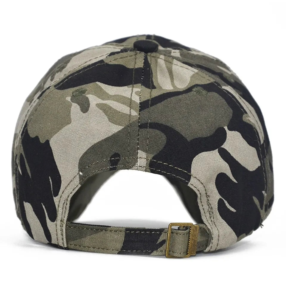 High quality SEALs Cap Mens embroidery Baseball Caps Brand USA Army Camouflage Hat Snapback Caps Cotton Adjustable hat BAZAARHUBO