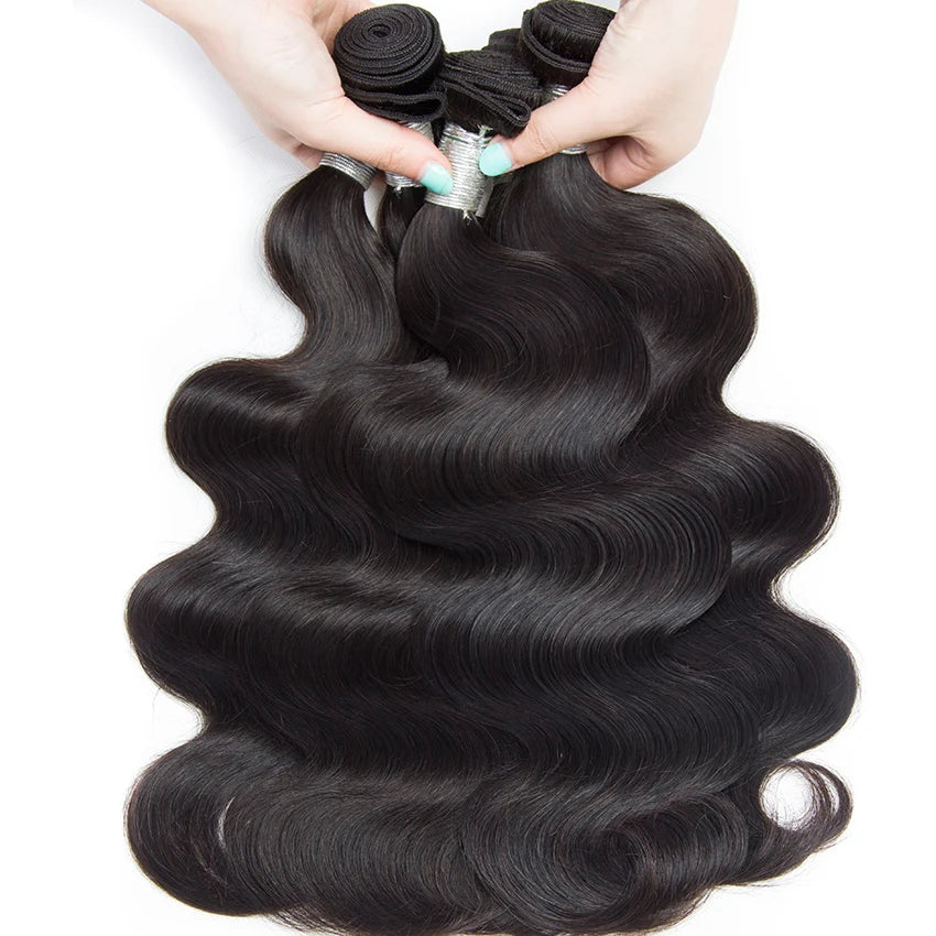 Body Wave Human Hair Bundles Hair extension 100% Human Hair Bundles Unprocessed Weave 1/3/4 Pcs/Lot Brazilian Lemoda Remy Hair