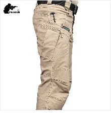IX9 Stretch Tactical Pant City Cargo Pants Cotton Multi Pockets Work Pant Men Outdoor Hiking Camping Trousers A2FIX9