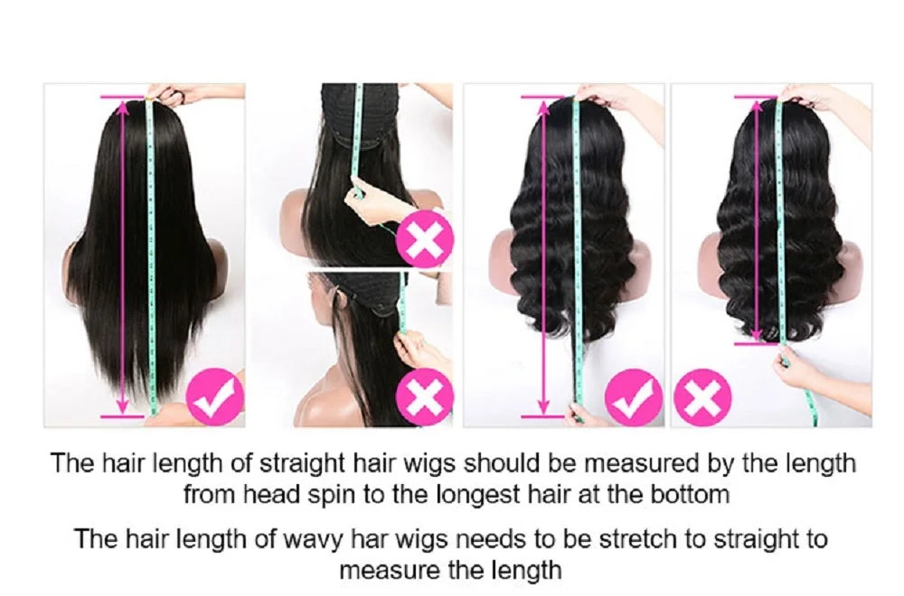 Glueless Silky Straight Human Hair Jet Black Deep Part 13x4 Silk Top Lace Front Wigs Pre Plucked 13x6/360/Full Lace Wigs