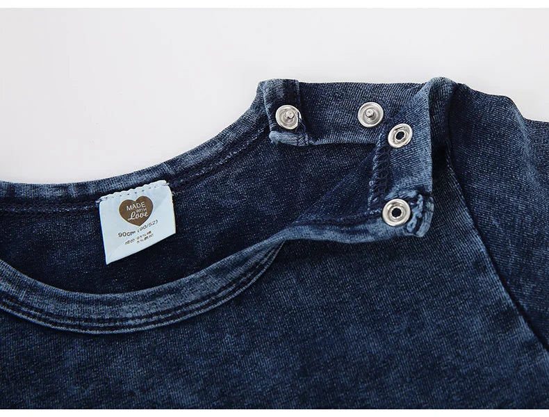 Baby boy summer fashion clothes set toddler kids shorts sets cotton denim outfit sets short sleeve t-shirt top pants casual wear
