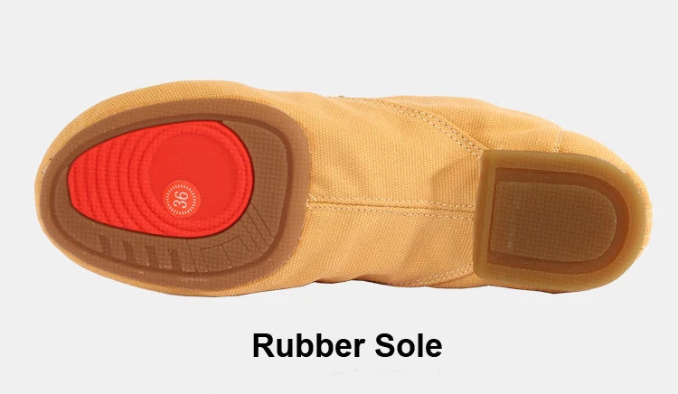 Children Canvas Ballet Shoes Kids' Soft Dance Shoes Women Men Dancing Ballroom Latin Modern Jazz Shoes Yoga Training Footwear