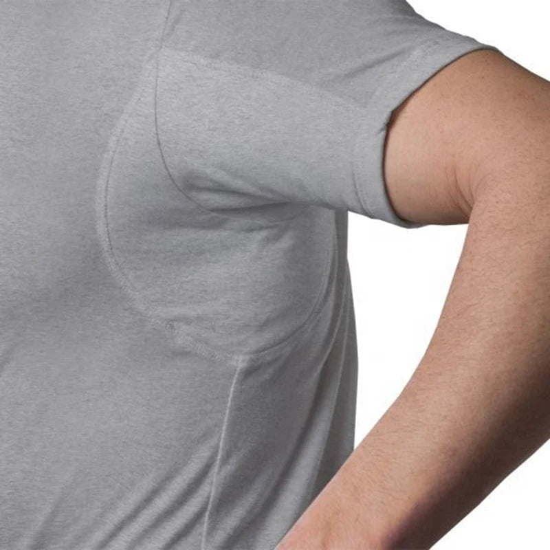 Dry Soft White Modal High Quality Luxury Bamboo Fabric Men  Resistant Under T Shirt Sweat Proof Undershirt