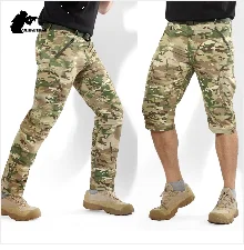 IX9 Stretch Tactical Pant City Cargo Pants Cotton Multi Pockets Work Pant Men Outdoor Hiking Camping Trousers A2FIX9