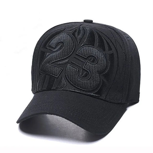 PANGKB Brand LEGEND CAP black 23 summer breathable quick drying snapback hat adult sports hip hop outdoor sun baseball cap BAZAARHUBO
