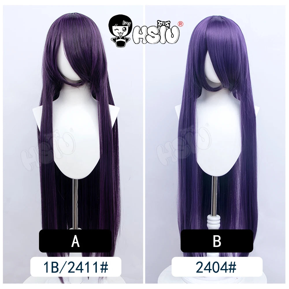 Anime New style Cosplay Long Wig「HSIU」Party Anime wigs 44 color 100cm Colourful  wig Fiber synthetic wig+Free wig cap