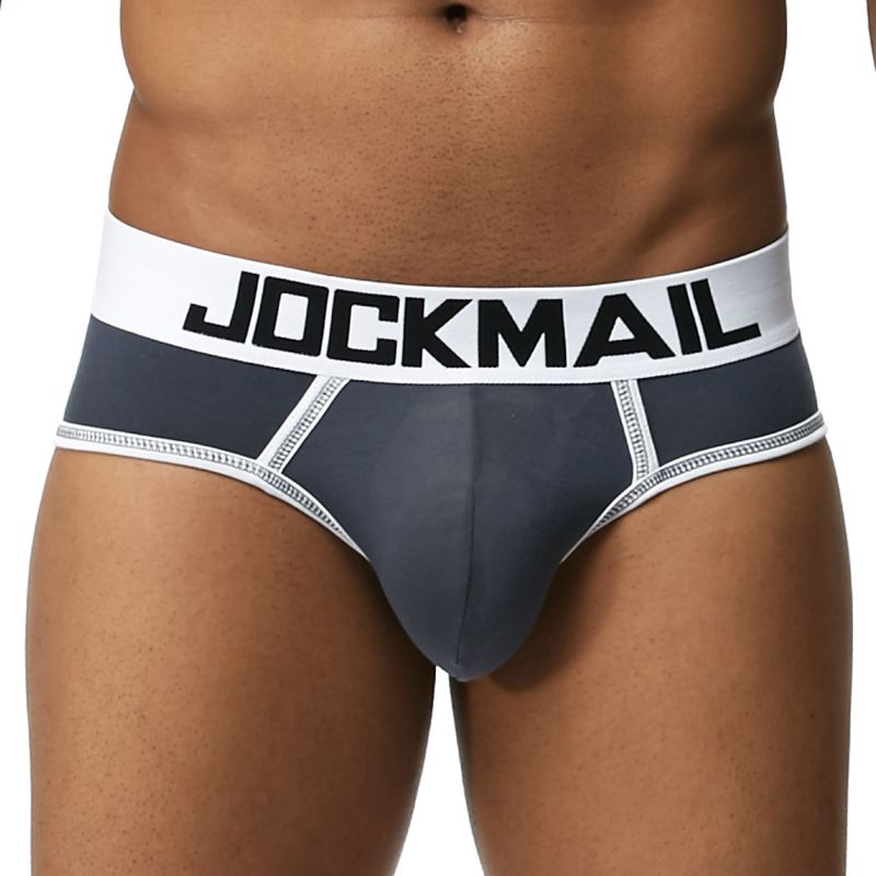 Sexy Men Underwear Briefs U Convex Big Penis Pouch Design Wonderjock Men Cotton Briefs for Man Bikini Adjustment Ring Cock