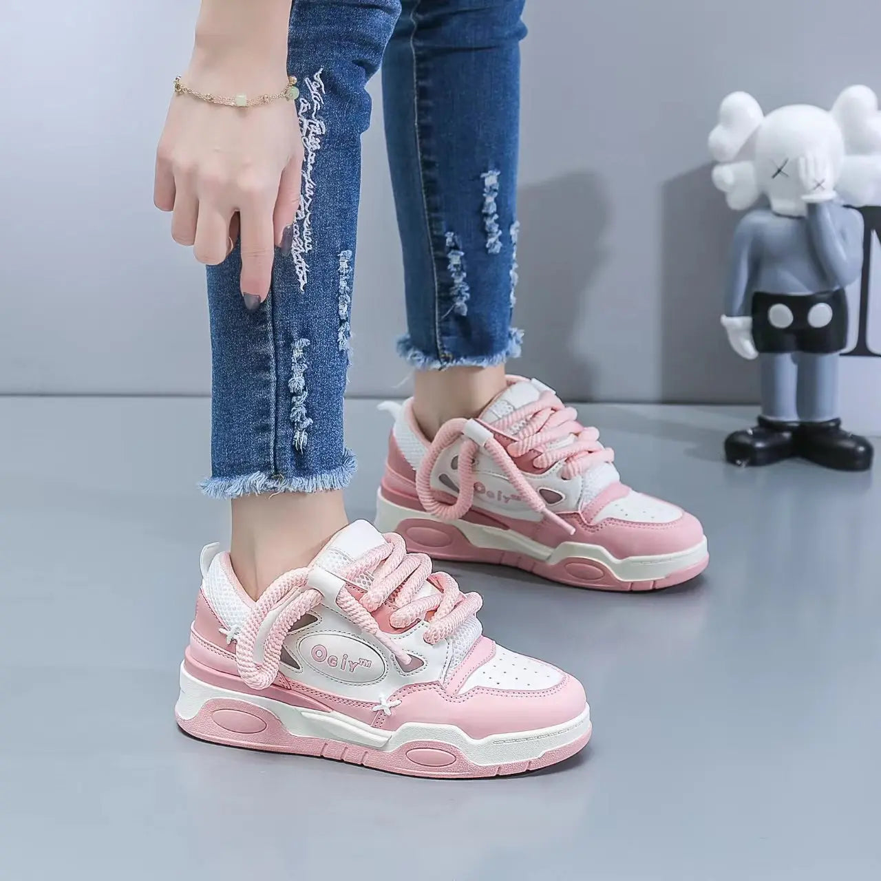New Styles High Quality Unisex Shoes Designer Fashion Trend Running Shoes Walking Style Shoes for Women Zapatos Sneakers
